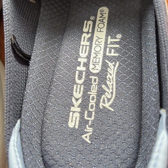 Skechers Dark Blue Slip-On Mules - Picture 5 of 5